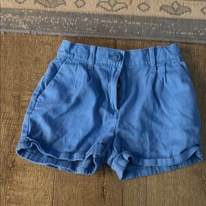 Blue Kid’s Casual Pull-On Shorts